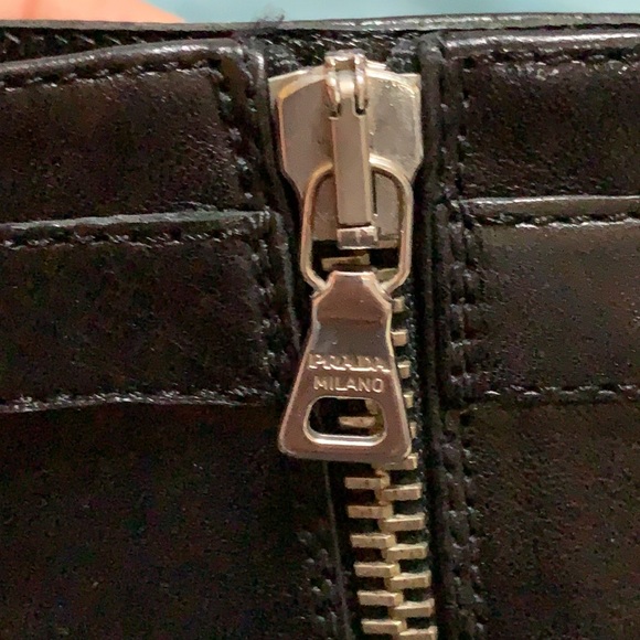 PRADA LEATHER BOOTS - Picture 3 of 12